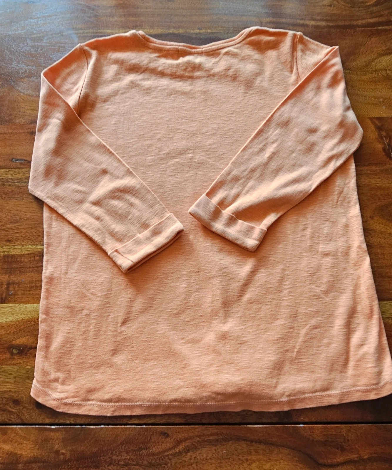 T-shirt manches 3/4 Cécil Orange Taille XS 34 – Très bon état – photo 3
